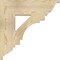 Ekena Millwork Merced Traditional Rough Sawn Bracket, Douglas Fir, 6"W x 24"D x 24"H BKT06X24X24MRC01RDF - alternate 3